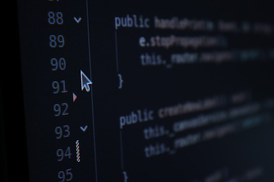 Cybersecurity lock on digital screen